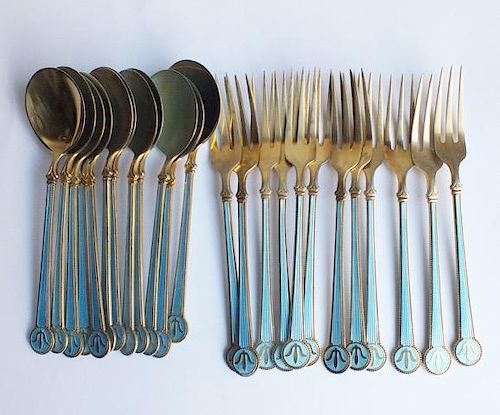 Norway Sterling Forks and Spoons