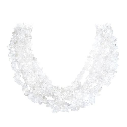 Tiffany & Co. Rock Crystal Bead Necklace