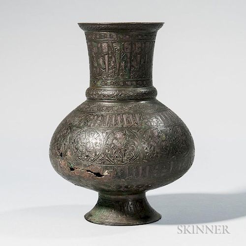 Metalwork Vase 波斯金属花瓶