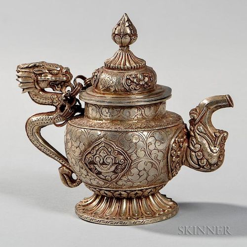 Silver-plated Teapot 镀银茶壶