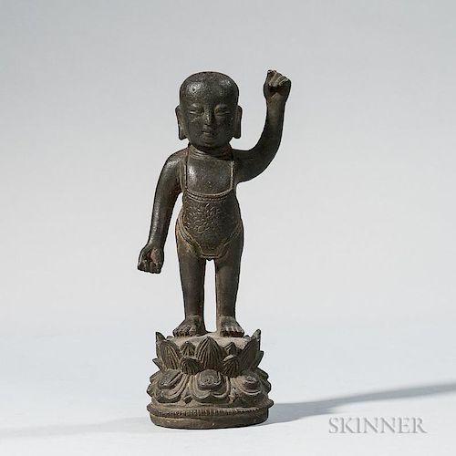 Bronze "Baby" Buddha 铜制婴孩菩萨
