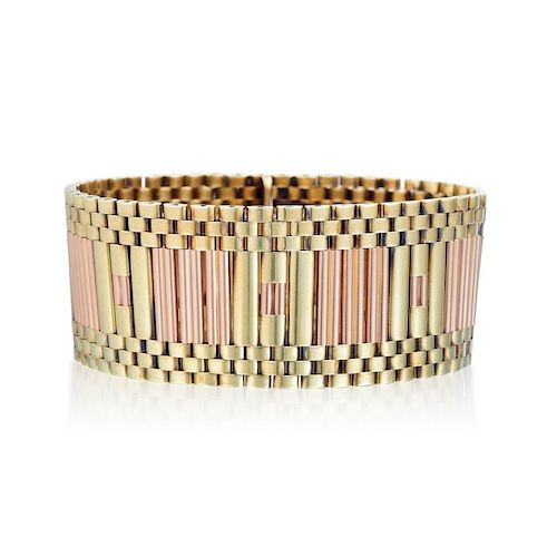 Tiffany & Co. Two-Tone Gold Bracelet