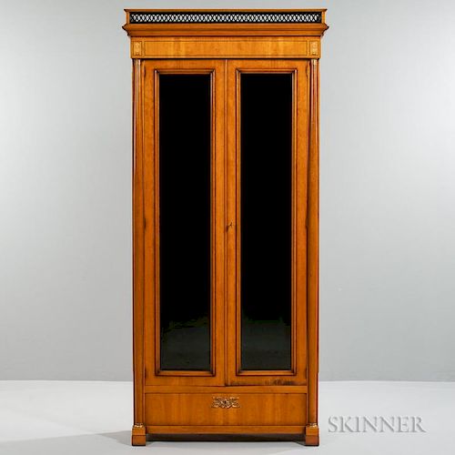 William Switzer Empire-style Tall Cabinet