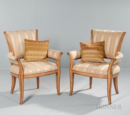 Two Regency-style Armchairs