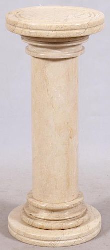 MADE IN INDIA WHITE MARBLE PEDESTAL