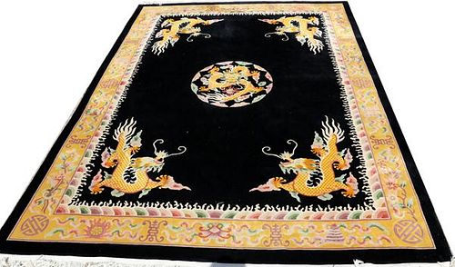 CHINESE HAND WOVEN WOOL CARPET