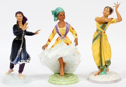 ROYAL DOULTON DANCERS OF THE WORLD FIGURINES
