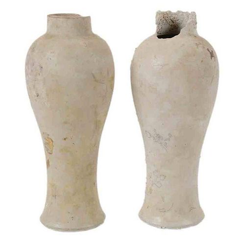 Two Nanking Cargo Vases