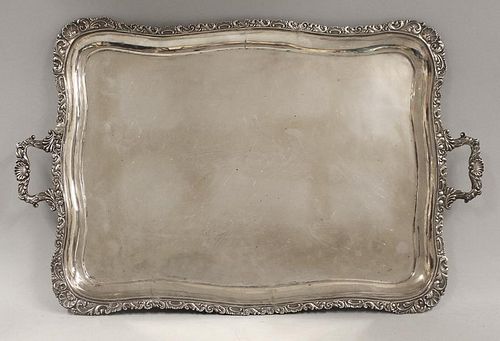 RUSSIAN STERLING SILVER TRAY