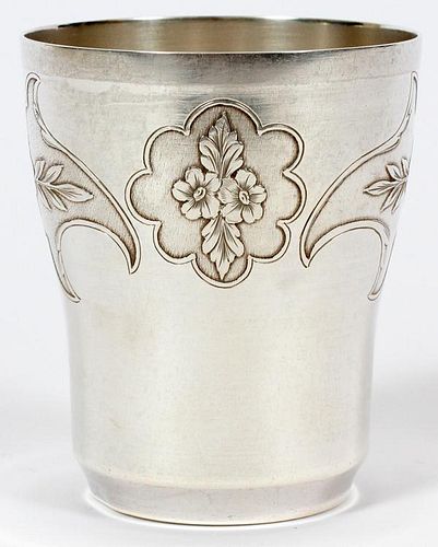 FRENCH STERLING TUMBLER