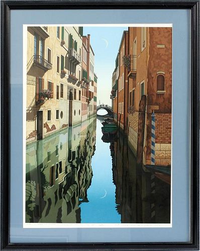 FREDERIC PHILLIPS SERIGRAPH PRINT UPON REFLECTION