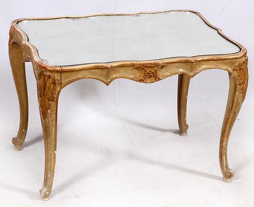 FRENCH LOUIS XV WALNUT END TABLE