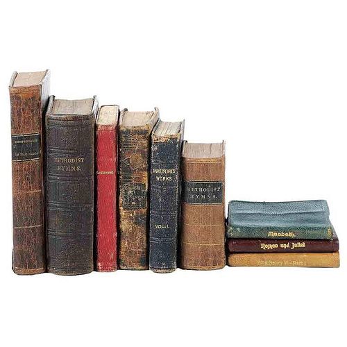 Thirty Leather-Bound Miniature Books