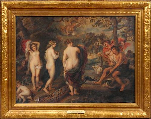 AFTER PETER PAUL RUBENS OIL ON CANVAS