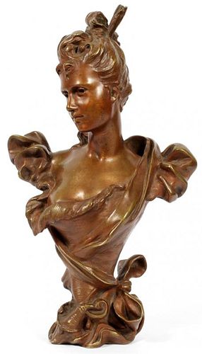 GEORGES CHARLES COUDRAYBRONZE SCULPTURE