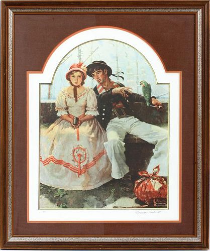 NORMAN ROCKWELL LITHOGRAPH