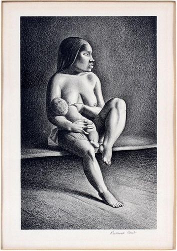 ROCKWELL KENT LITHOGRAPH