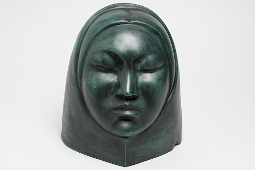 Marina Nunez del Prado (Bolivia 1910-1995)- Bronze