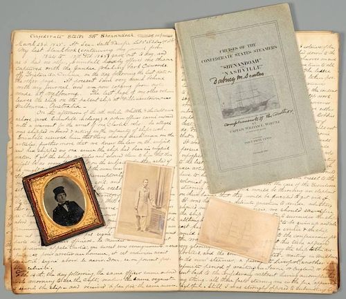 Confederate CSS Shenandoah Diary and Archive
