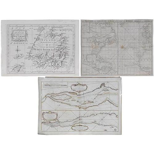 Three 18th Century World Maps