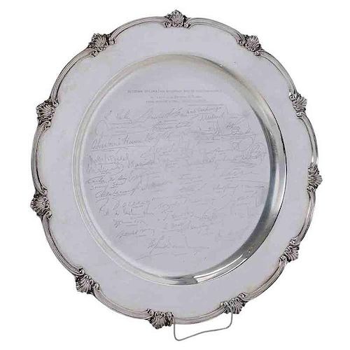 Camusso Sterling Ambassadors Tray