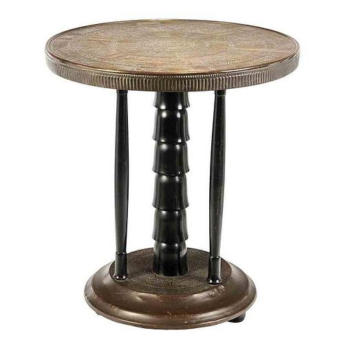 Austrian Secessionist Egyptian Revival Side Table