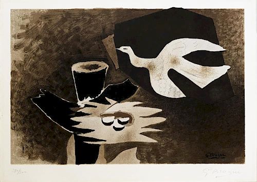Braque, George (After), French 1882-1963,"L’Oiseau et son Nid (The Bird and It’s Nest)",