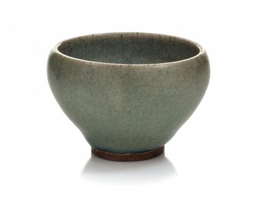 A Small Purple-Splashed Junyao Stoneware Cup