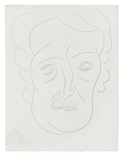 Henri Matisse, (French, 1869-1954), Poe (from Poesies de Stephane Mallarme), 1932