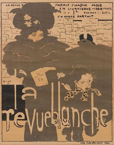 Pierre Bonnard, (French, 1867-1947), La Revue Blanche, 1894