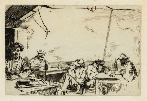 James Abbott McNeill Whistler, (American, 1834-1903), Soupe a Trois Sous, 1859