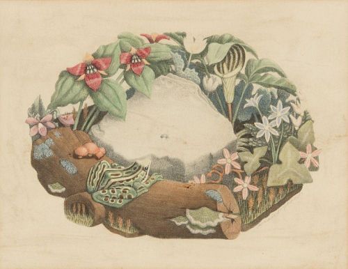 Grant Wood, (American, 1891-1942), Wildflowers, 1938