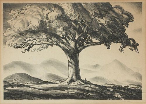 Rockwell Kent, (American, 1882-1971), The Tree, 1928