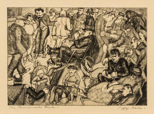 Various Artists, (American, 20th Century), Six American Etchings (Series 1), The New Republic, New York, 1924