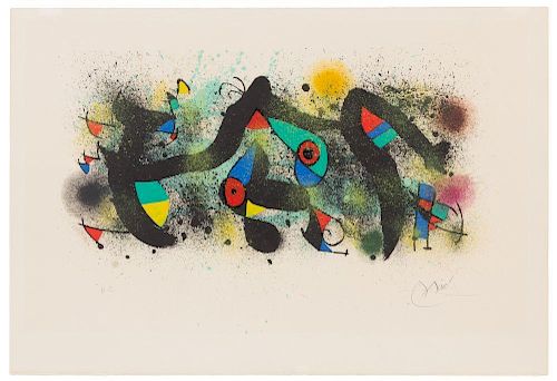 Joan Miro, (Spanish, 189, Ceramiques I, 1974