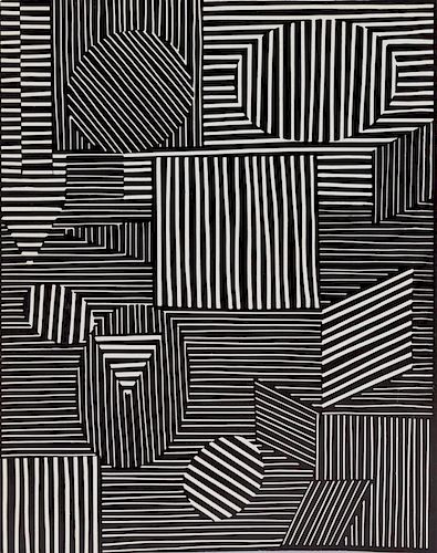 Victor Vasarely, (French/Hungarian, 1906-1997), Untitled (portfolio of seven prints)