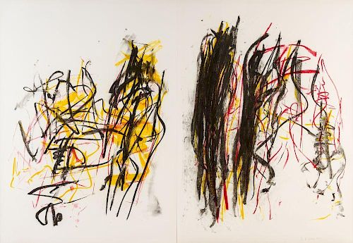 Joan Mitchell, (American, 1925-1992), Trees I, 1992