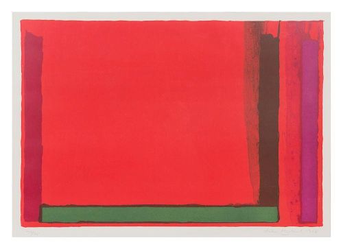 John Hoyland, (British, 1934-2011), Small Red, 1968