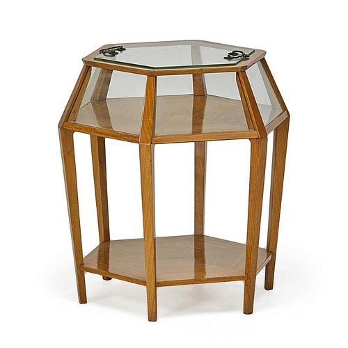 FRENCH Art Deco showcase/side table