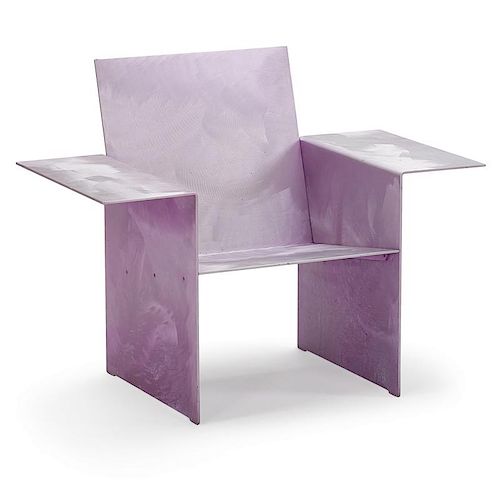 FORREST MYERS Cut Out easy chair