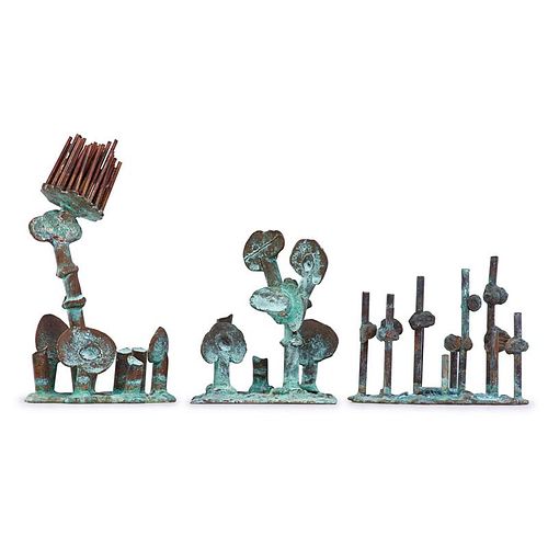 KLAUS IHLENFELD Three sculptures