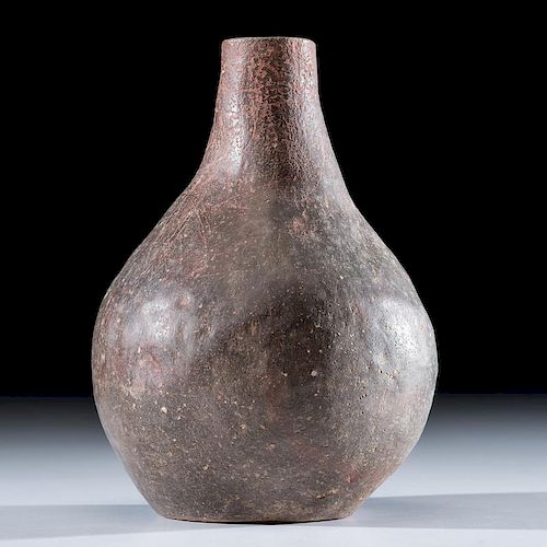 An Incised Waterbottle Reportedly from the Spiro Mound Site, Oklahoma, From the Collection of Clem Caldwell, entucky