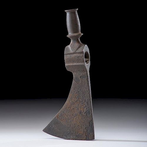 Eastern Style Pipe Tomahawk Head, From the Collection of Roger Mussatti, Michigan