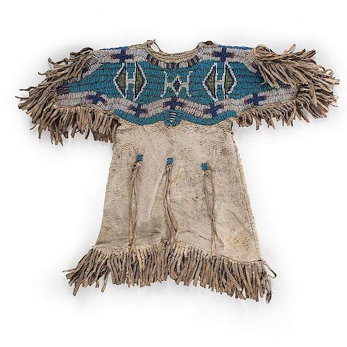 Sioux Beaded Infant Dress