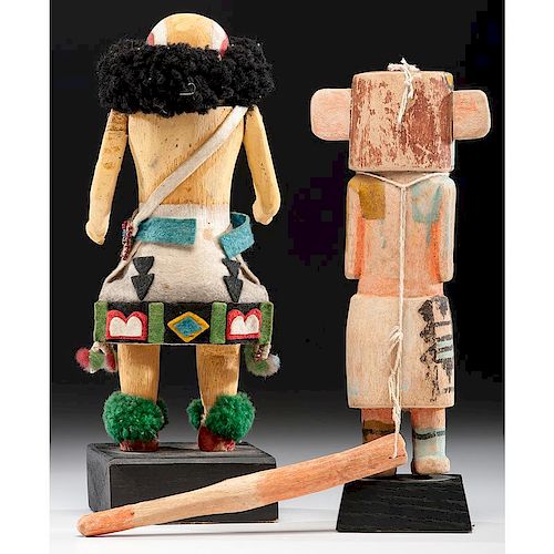 Hopi Ahola and Zuni Warrior Katsinas