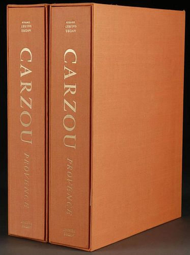 TWO VOL. CARZOU PROVENCE:  ANDRE VERDET, 1966