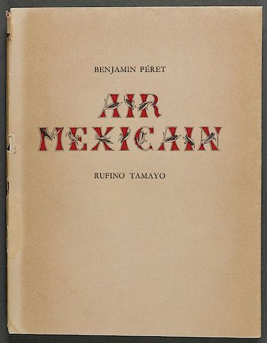 AIR MEXICAIN:  BENJAMIN PERET-RUFINO TAMAYO, 1952
