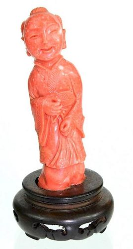 Chinese Coral Carving