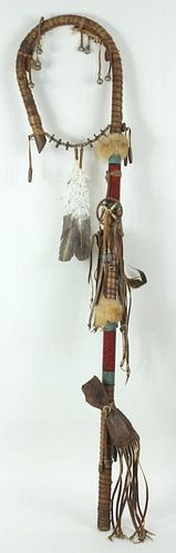 Skull, Native American, Beaded, Chief