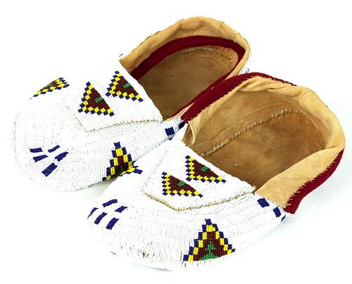 Shoes, Beaded, Native American